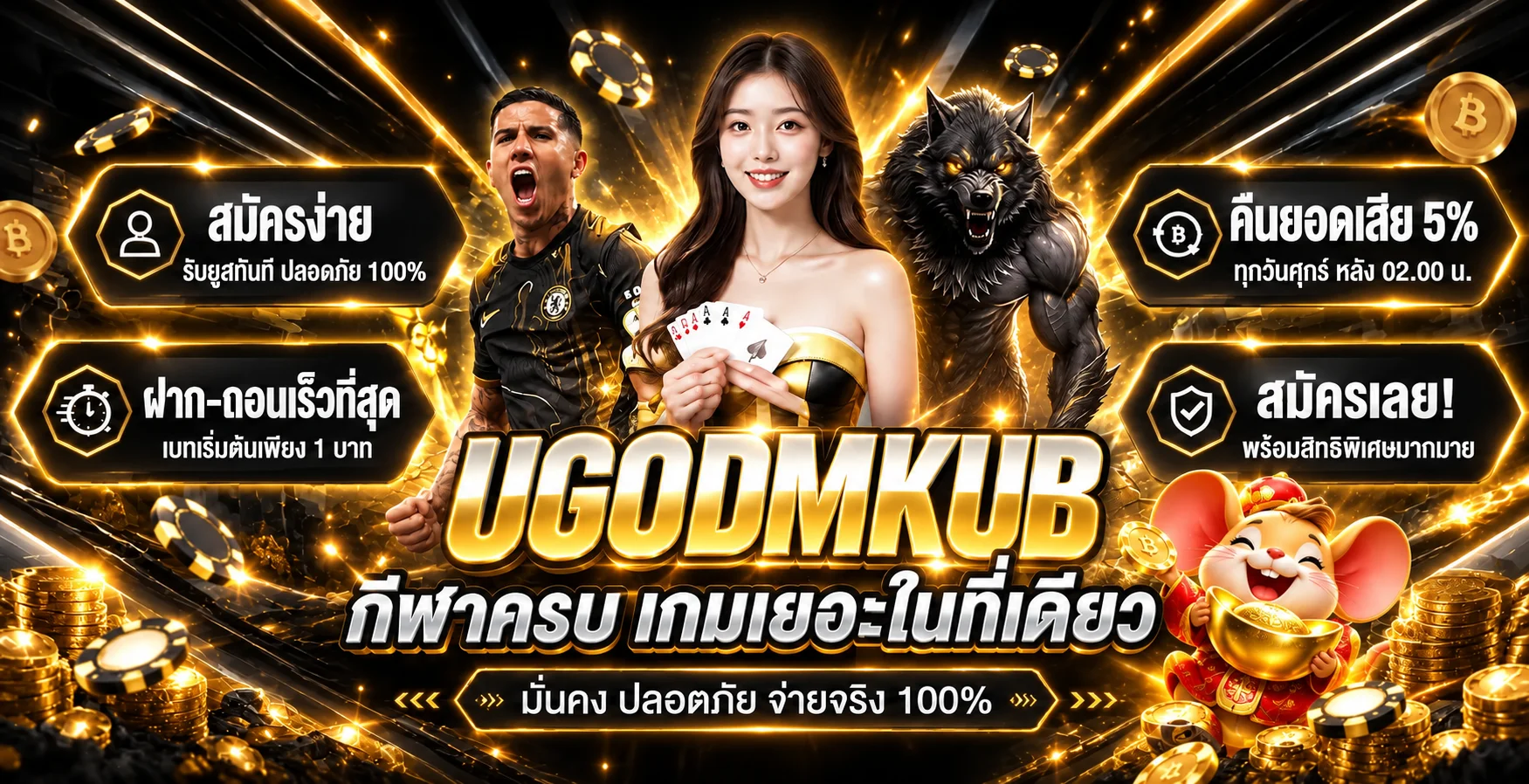ภาพแนะนำ UGODMKUB ทางเข้าเว็บตรงและบริการเกมออนไลน์